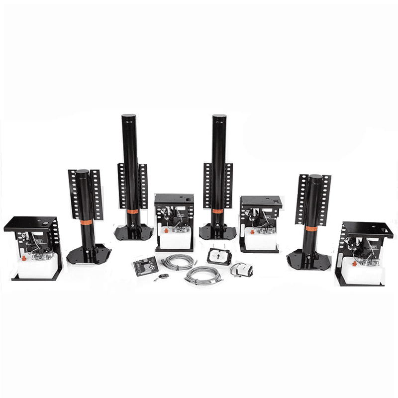 Хидравлична система за автоматично нивелиране