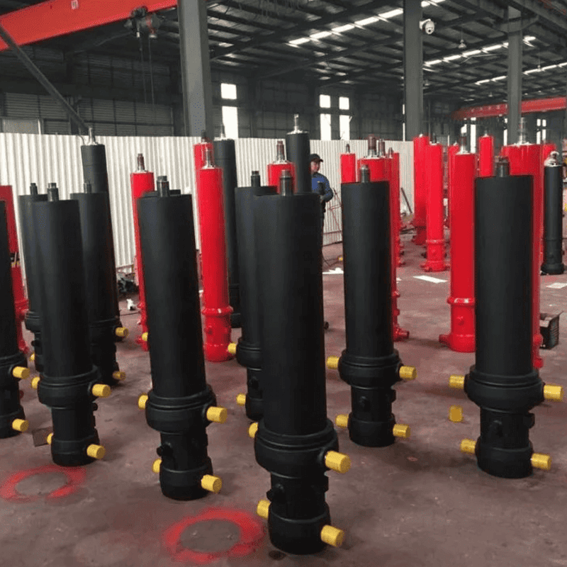 FEE-5TG-E191*4826 Предно монтиран многостепенен хидравличен цилиндър