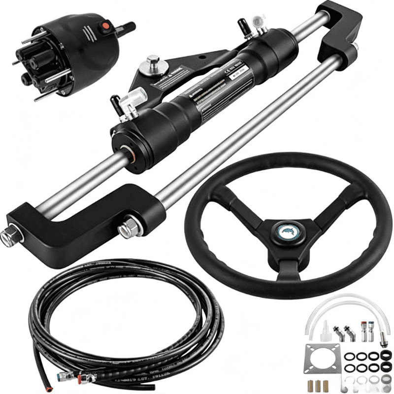 Морска извънбордова хидравлична кормилна система