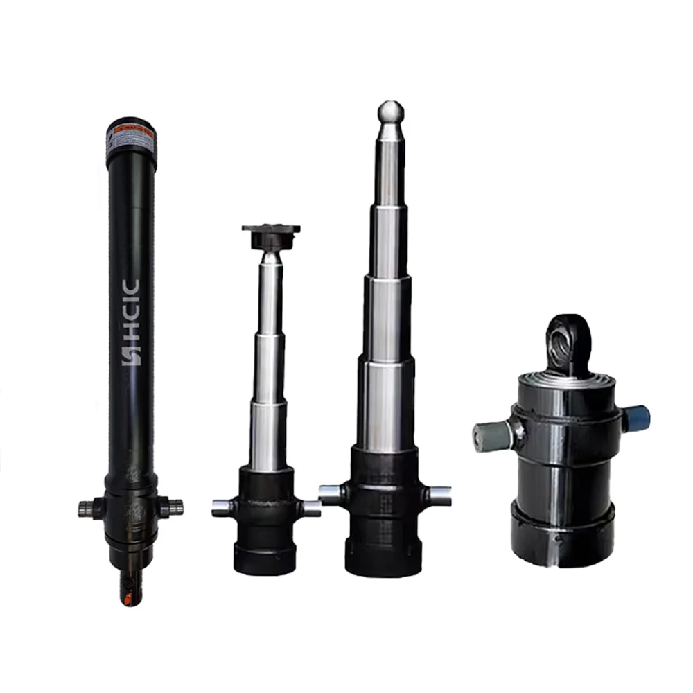 Многостепенен хидравличен цилиндър за малко ремарке