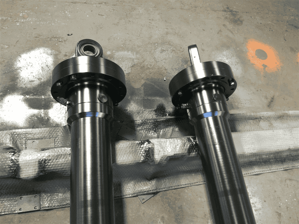 Цилиндър на лебедката за подемник на ремарке (4